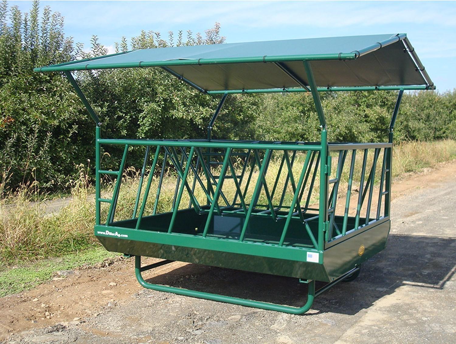 Diller HFS 8808CR 88"x96" Feeder w/ Roof and Gate for sale in